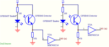 Goal Sensing Circuit